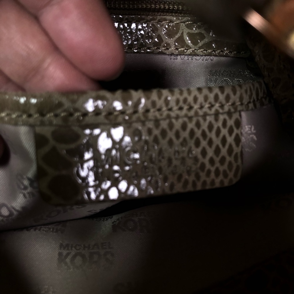 Michael Kors Python Snakeskin Tote - image 4
